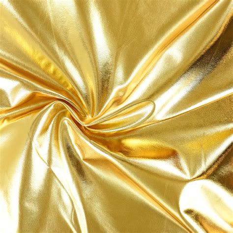 Metallic Gold Lycra 